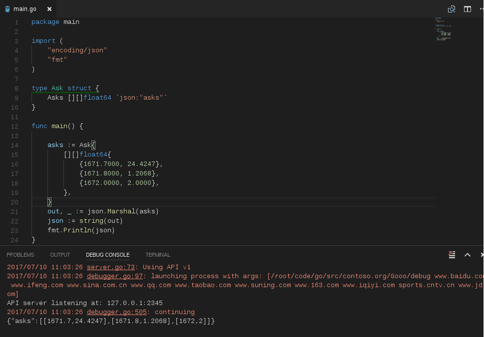 Golang struct结构体内部的反引号该如何定义字段编码生成json字符串的写法