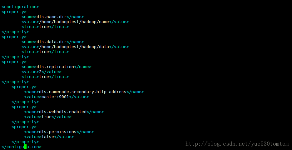 hdfs-site.xml配置