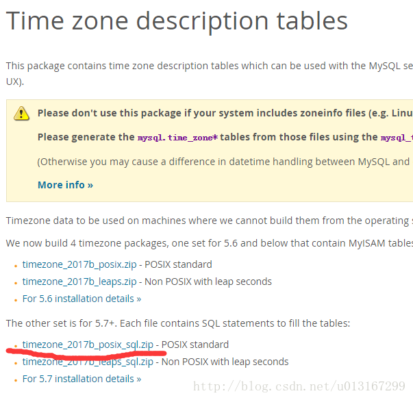 MySQL 报 Unknown or incorrect time zone: 'Asia/Shanghai' 错