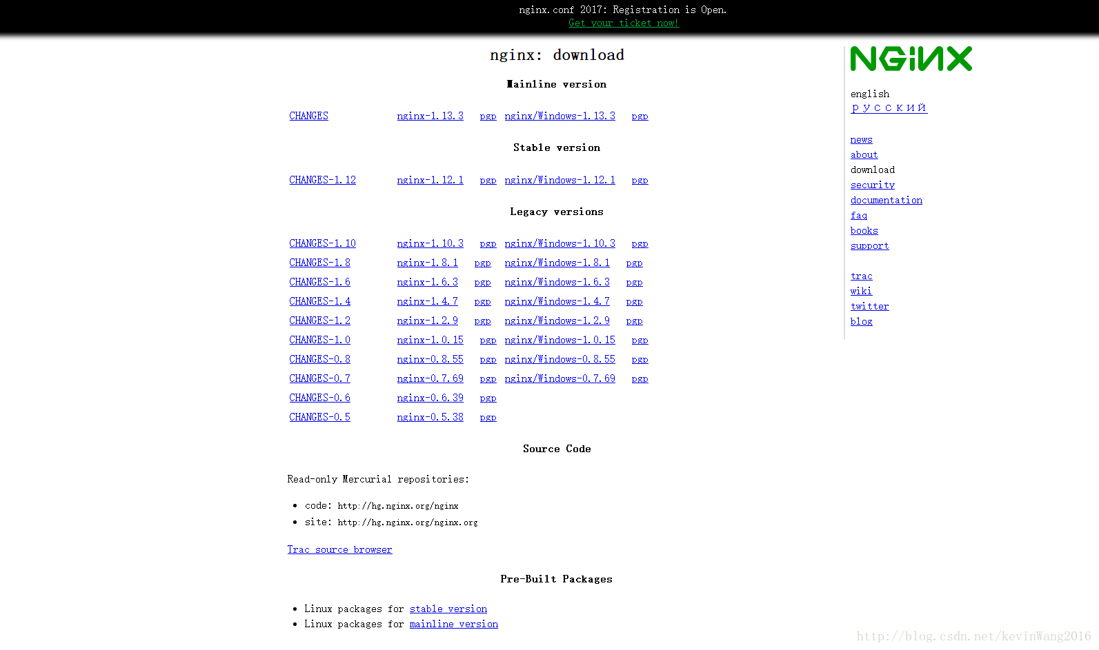 https://nginx.org/en/download.html