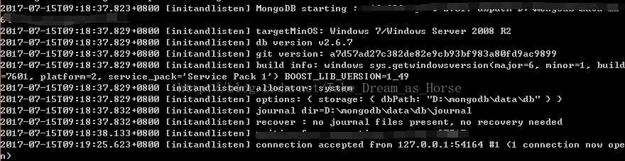 一个前端攻城狮的全栈之路第二弹：mongodb的本地安装