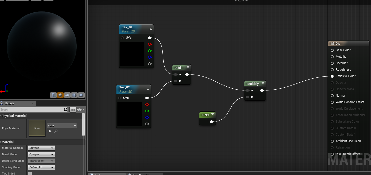 Application of RenderTarget in Unreal 4 [2] Double RT buffer to make ...