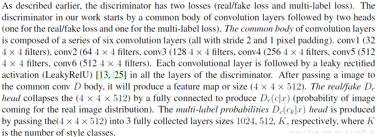 Discriminator model