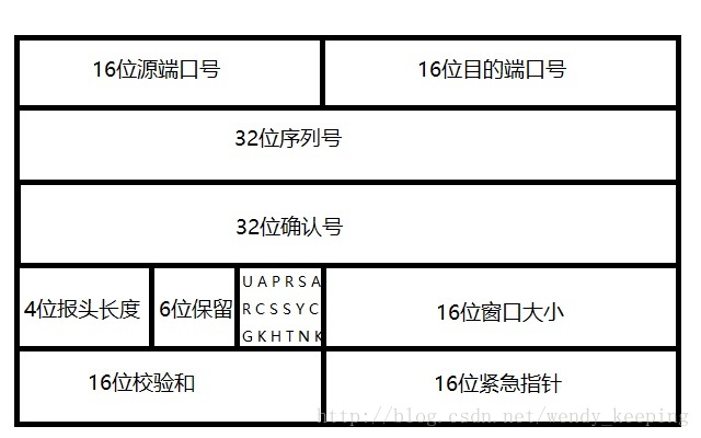 TCP报头