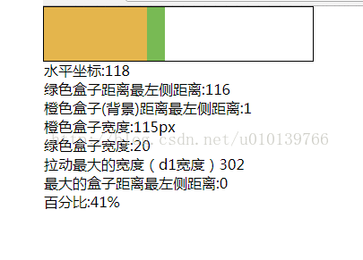可拖动的div(拖动音量调效果)