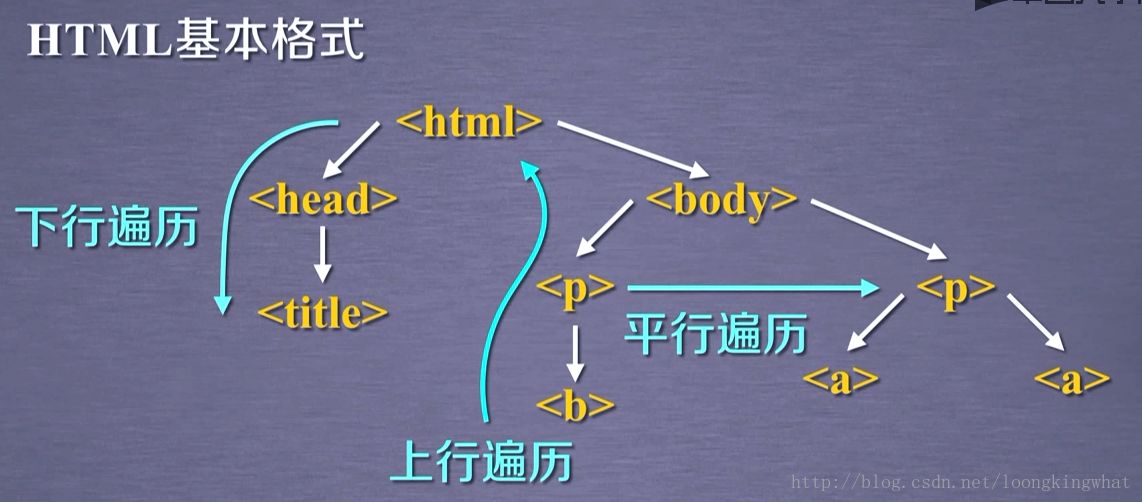 HTML标签树的基本结构