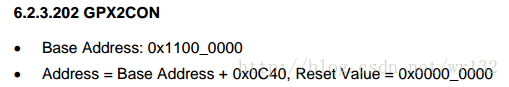 GPX2寄存器地址
