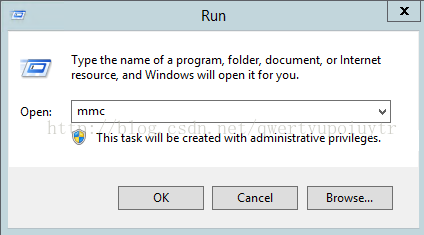 Open: Run Type the name of a program, folder, document, or Internet resource, and Windows will open it for pu. mm c This task will be created with administrative privileges. 
