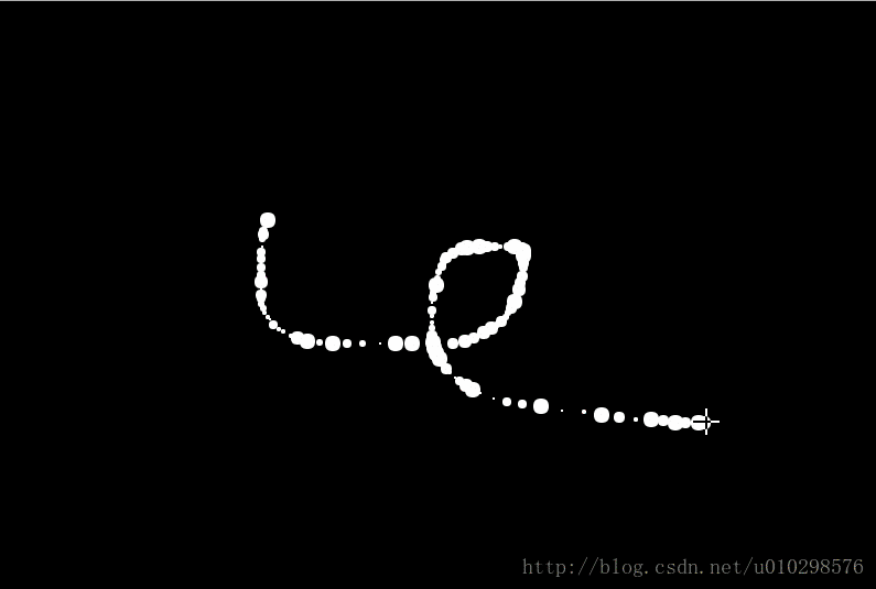 canvas实现粒子涂鸦效果