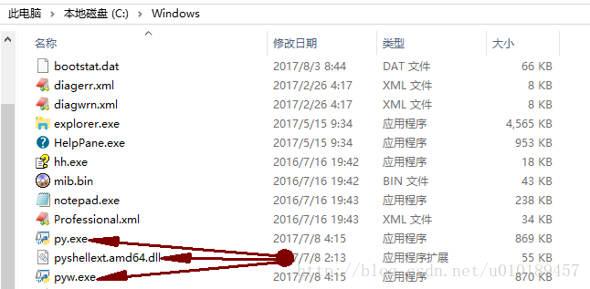 python啟動器位置