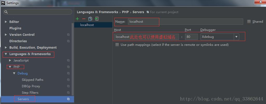 Waiting for incoming connection with ide key phpstorm как исправить