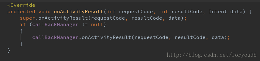 onActivityResult