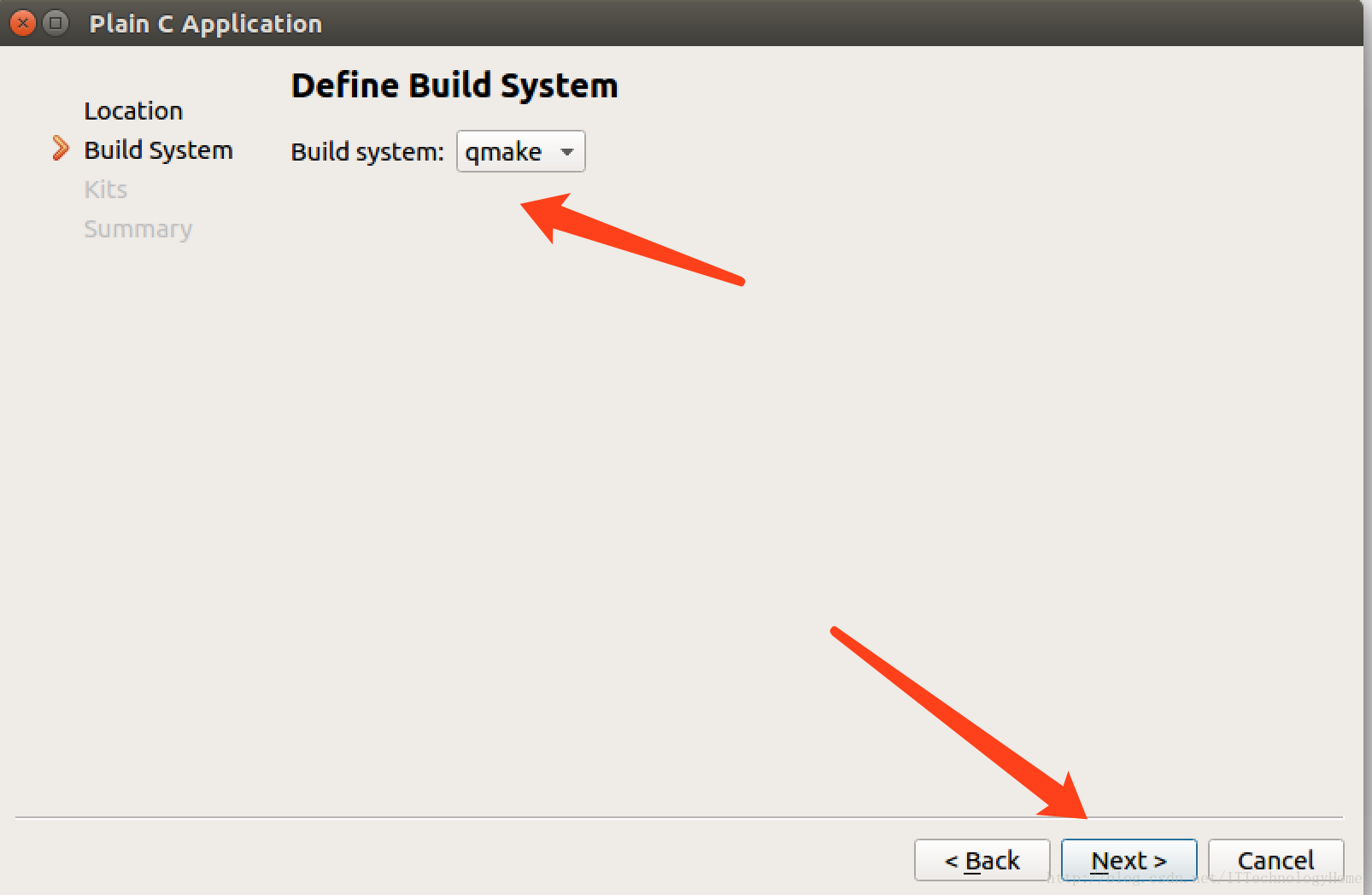 Define Build System