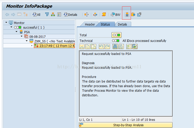 Sap bw infopackage 