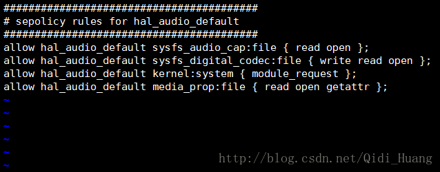 sepolicy_rules_for_audio