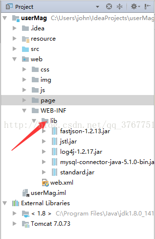 idea java Web 项目导Jar包_怎么打开choose libraries窗口-CSDN博客