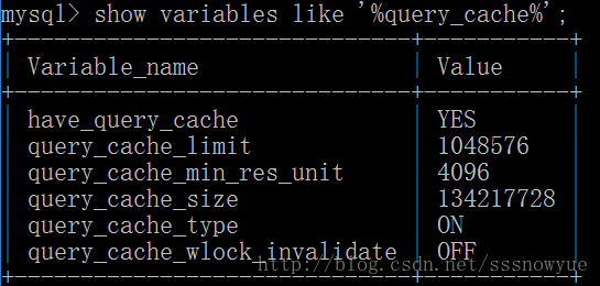 Mysql query cache size mysql query cache size csdn 