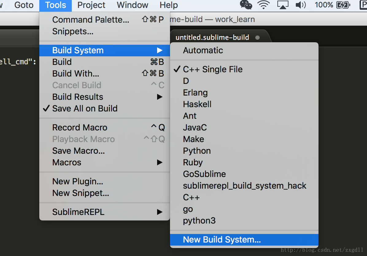 Sublime text c++ compiler mac