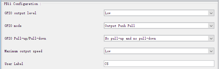 CS config