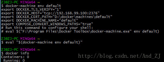 window7 x64 安装docker-toolbox