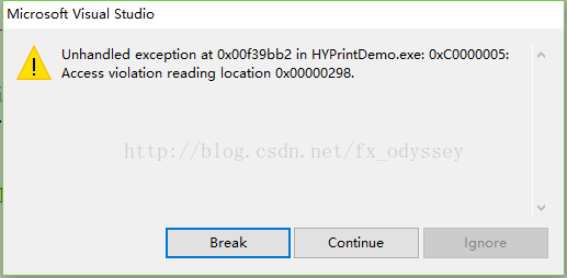 Unhandled exception at 0x008f9b82 in .exe: 0xC0000005: Access violation  reading location 萝呆子的博客-CSDN博客