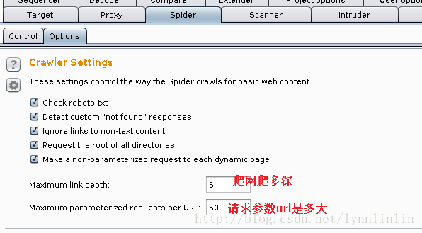 爬网设置 Crawler Settings