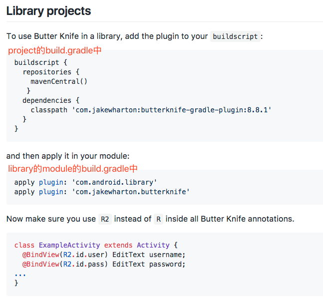 Butterknife attribute value must be constant programmer sought