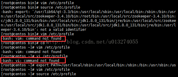 Linux系统环境变量文件 Etc Profile 设置后无法使用vim Vi等命令原因以及解决方法 少侠灬的博客 程序员信息网 程序员信息网