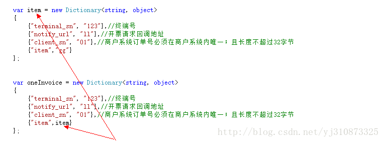 item是一个新的字典对象