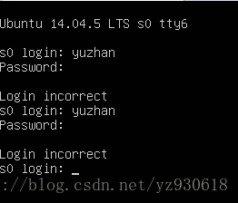 Login incorrect ubuntu как исправить