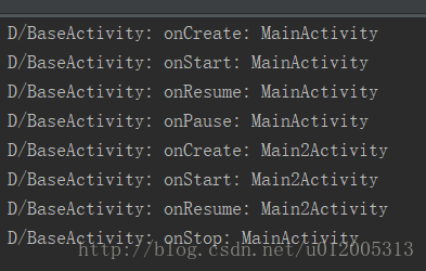 > onstart -> onresume首先經過mainactivity的oncreate -> onstart