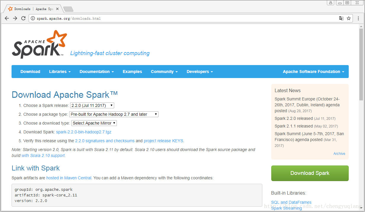 Spark2 X学习笔记 1 Spark2 2快速入门 本地模式 程裕强的专栏 Csdn博客