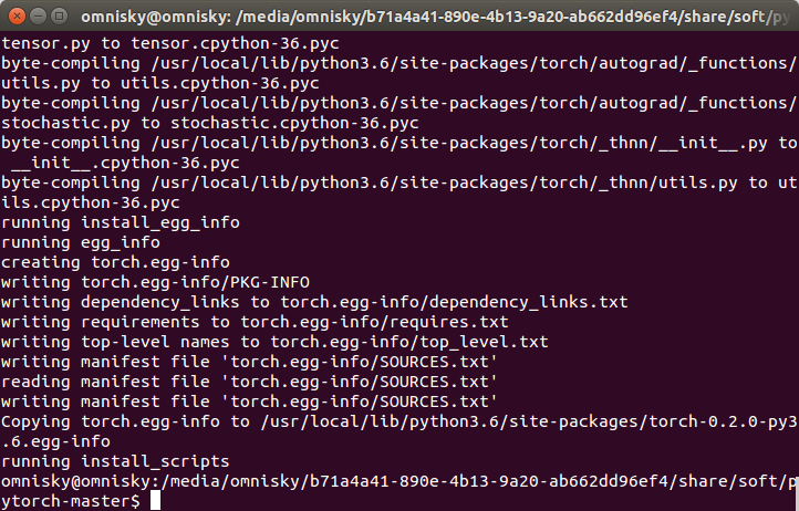 Ubuntu环境下Pytorch安装及No Module Named 'torch._C'问题解决_modulenotfounderror ...