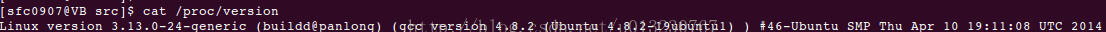 linux 查看ubuntu版本信息