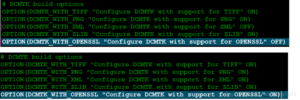 dicom协议开源库DCMTK安装和使用