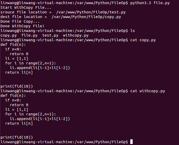 Python 文件操作之Copy