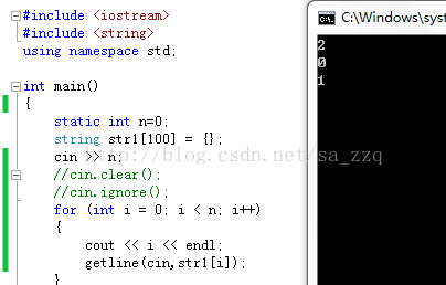 关于C++中getline引发的问题