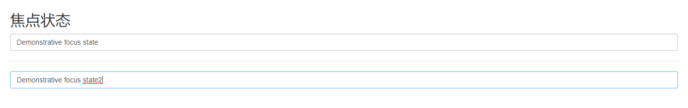 焦点状态
