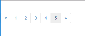 bootstrap默认分页