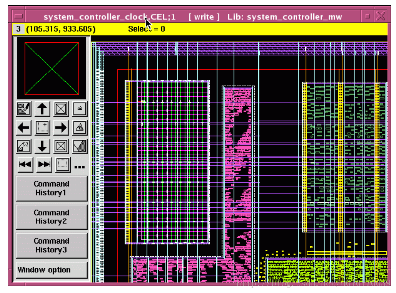 Figure 4 Cell View Window