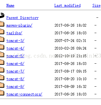 tomcat官网如何下载低版本的tomcat