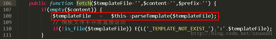 ThinkPHP/Library/Think/View.class.php/fetch()