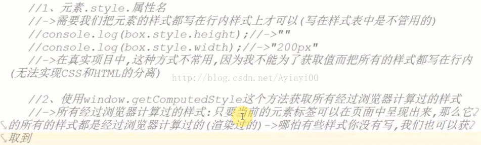 
			
				Js中盒子模型的样式获取			