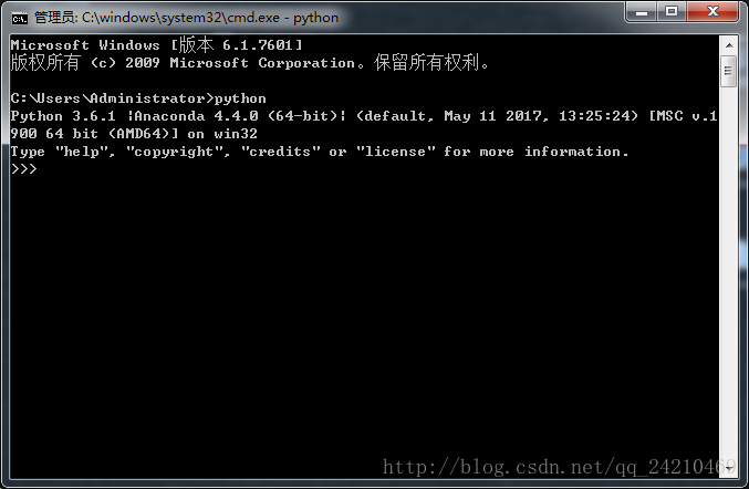 
			
				第一个程序（python）-HelloWorld			