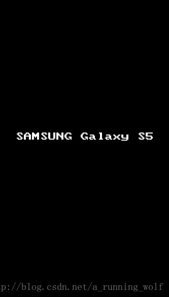 SAMSUNG Galaxy S5运行结果