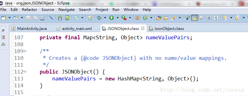 JSONObject-Map