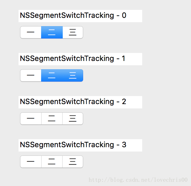 NSSegmentSwitchTracking