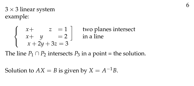 Linear Systems