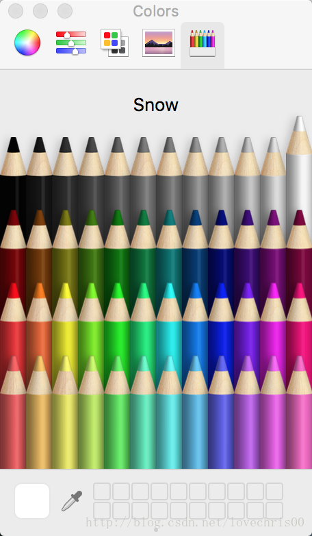 NSColorPanelModeCrayon